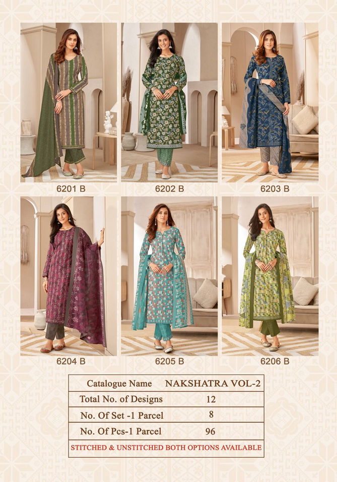 Nakshatra Vol 2 By Kala Printed Cotton Dress Material Wholesale Market 